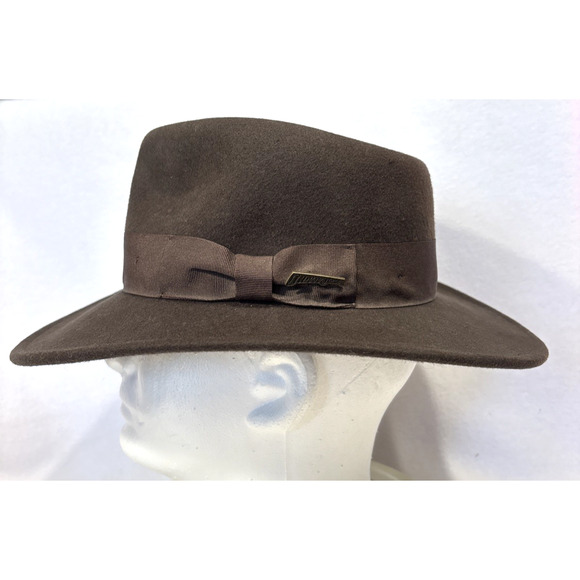 Indiana Jones Headwear Collection 2008 Hat Size Small 100% Wool Pin - Picture 1 of 12